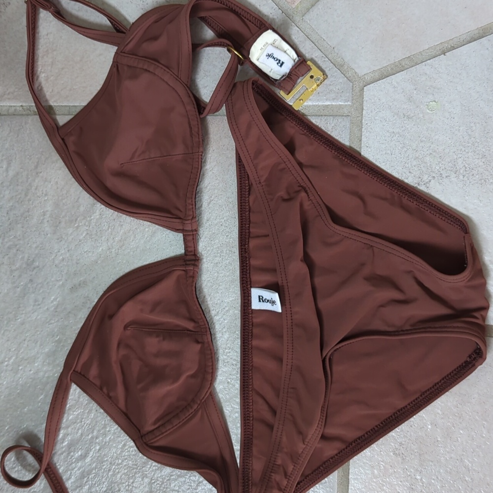 Rouje brown bikini used